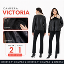 [Llevá 2 y Pagá 1] Campera de Mujer Victoria de Cuero Genuino con Diseño Moderno