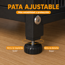 Escurridor Multifuncional Completo de Acero Inoxidable y Tapas de Vidrio +REGALO: Kit de Utensilios de Cocina